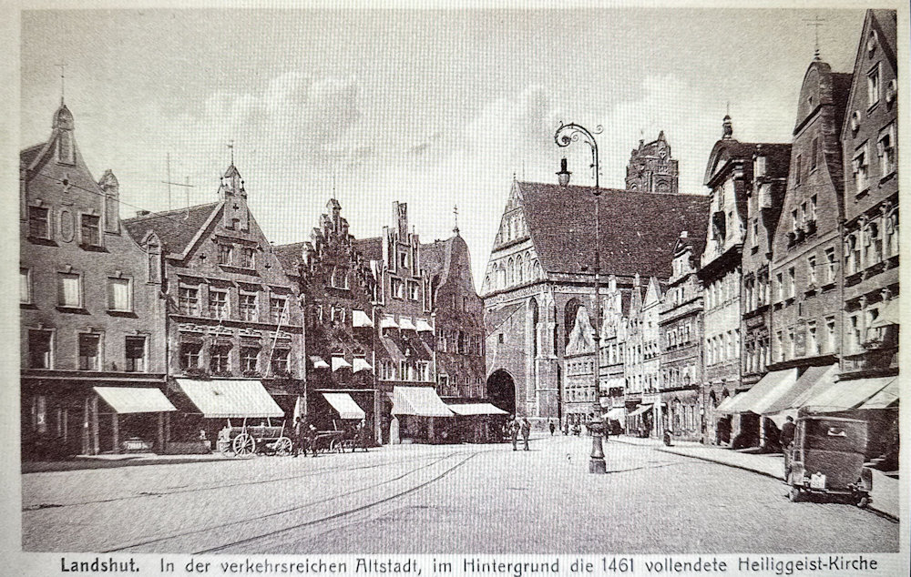 Untere Altstadt um 1920